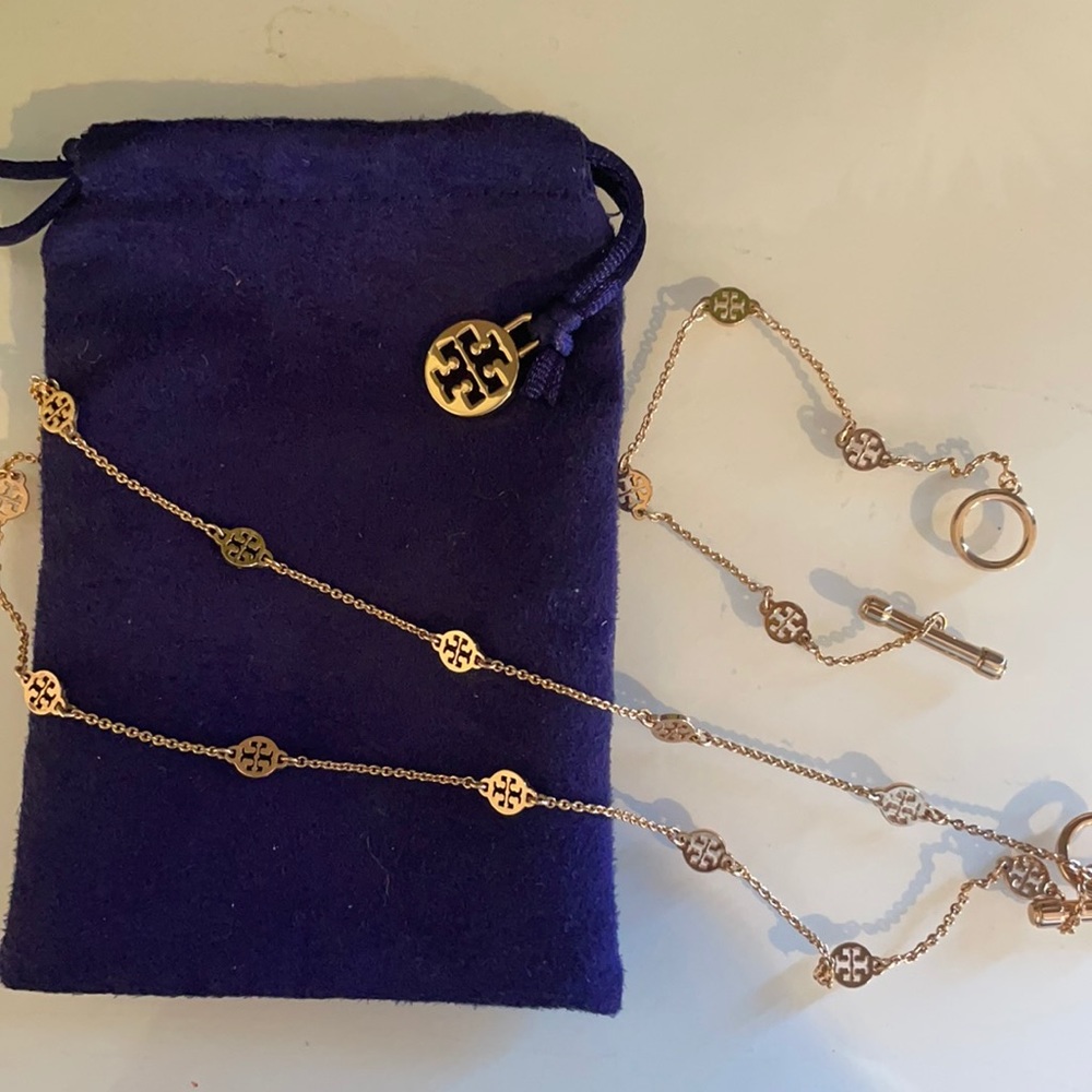 Tory Burch Matching Necklace & Bracelet